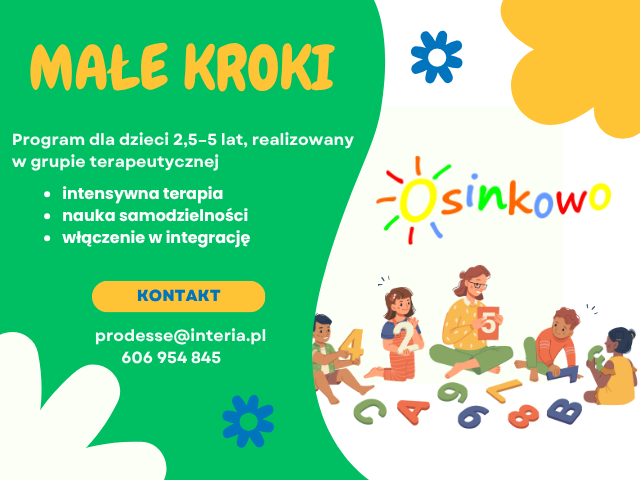 „Małe kroki” – intensywna pomoc psychologiczno-pedagogiczna